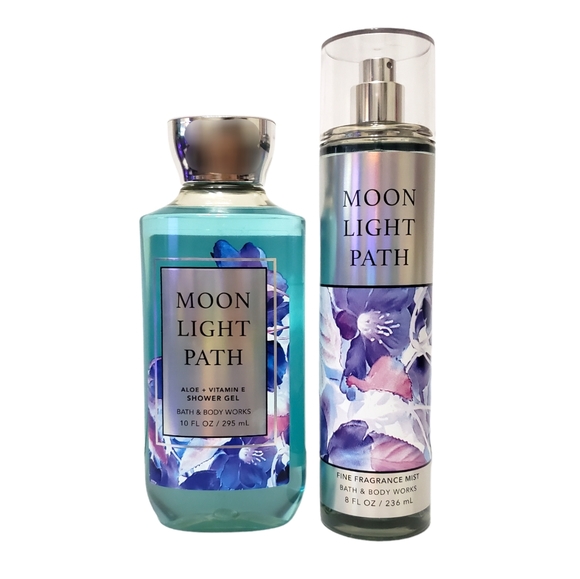 Moonlight Path Shower Gel Fragrance Mist Body Care Duo Bundle Set - Picture 1 of 3